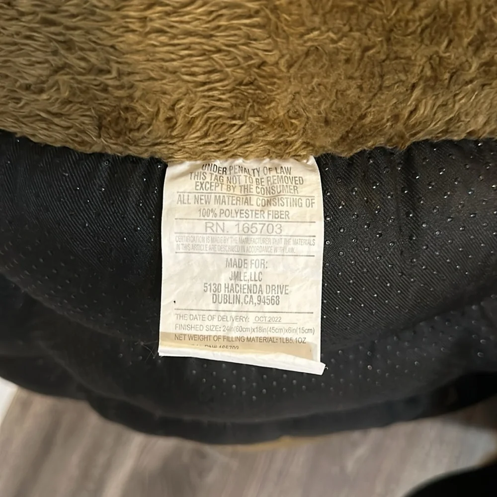Barker & Jane Dog Bed for a medium sized dog.